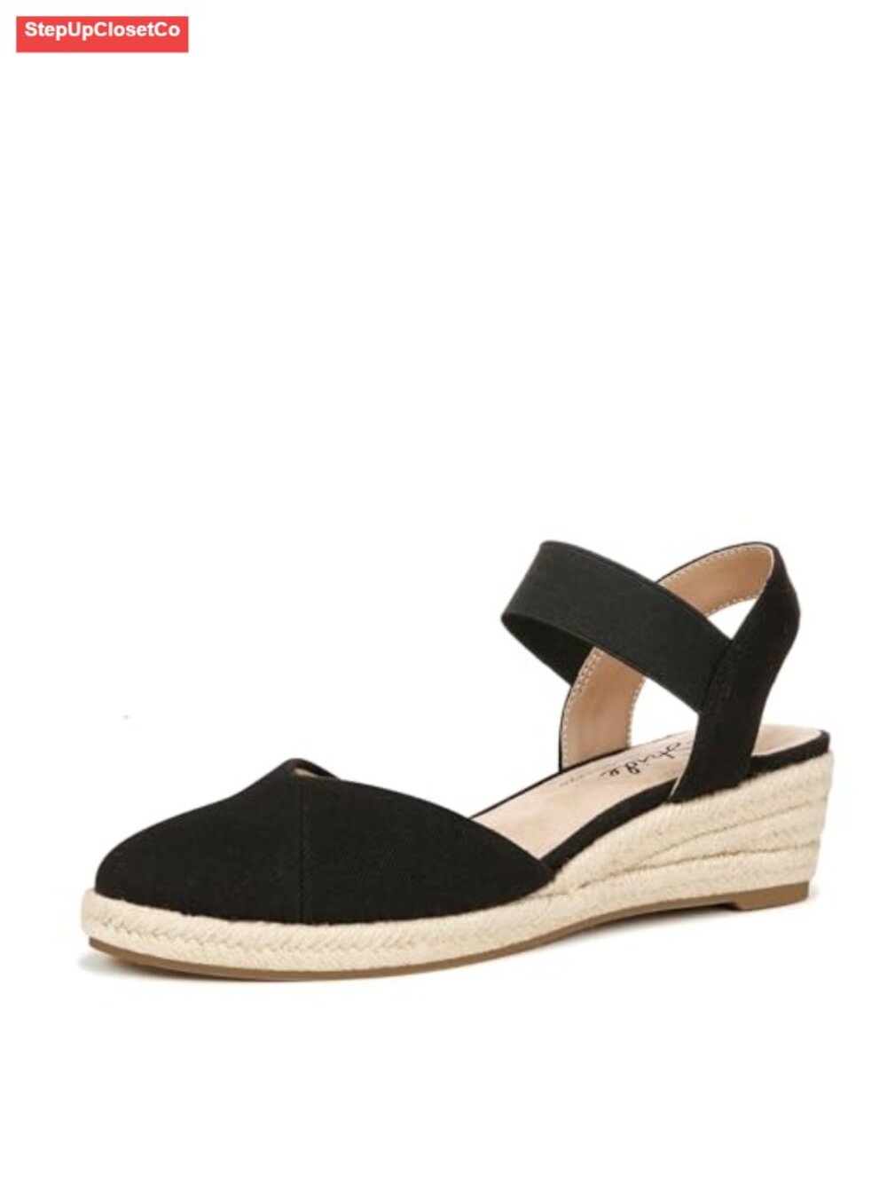 Women's Espadrille Wedge Sandals Ankle Strap Cushioned Comfort